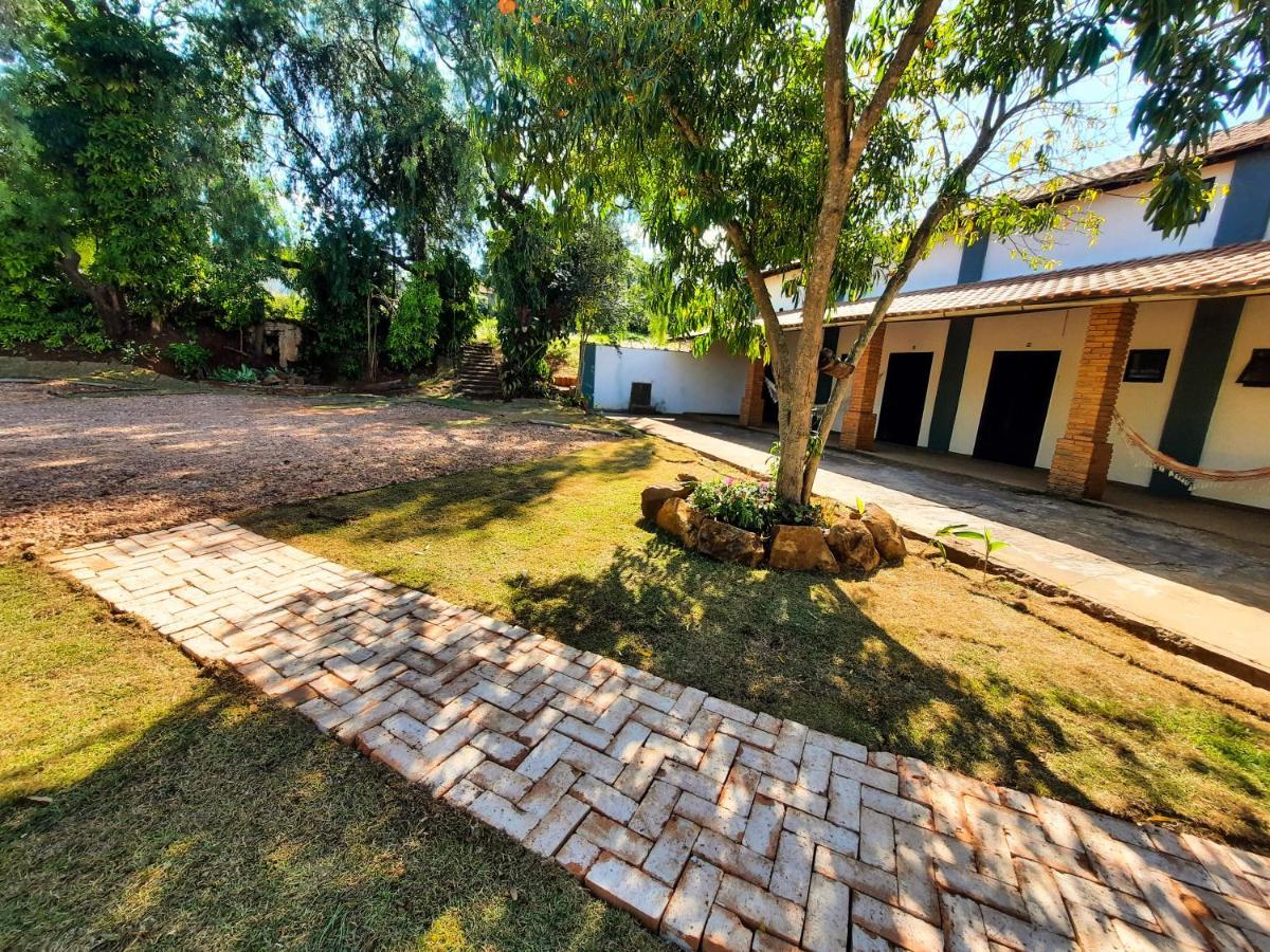 Pousada Da Estacao Brotas Luaran gambar