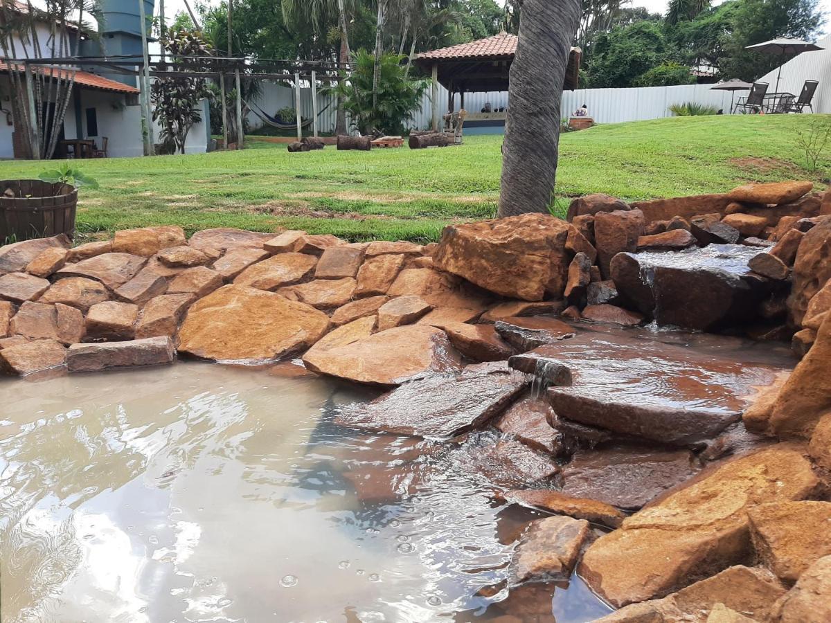 Pousada Da Estacao Brotas Luaran gambar