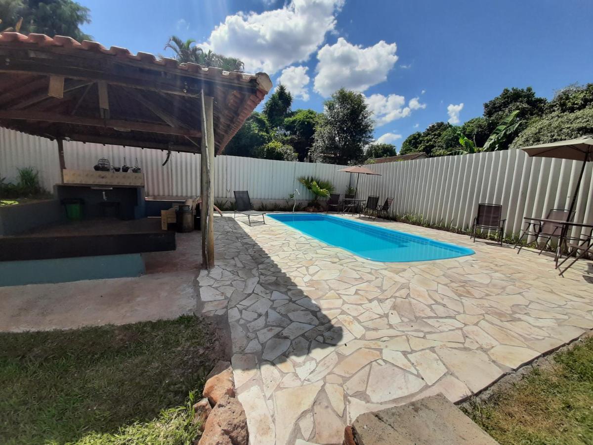 Pousada Da Estacao Brotas Luaran gambar